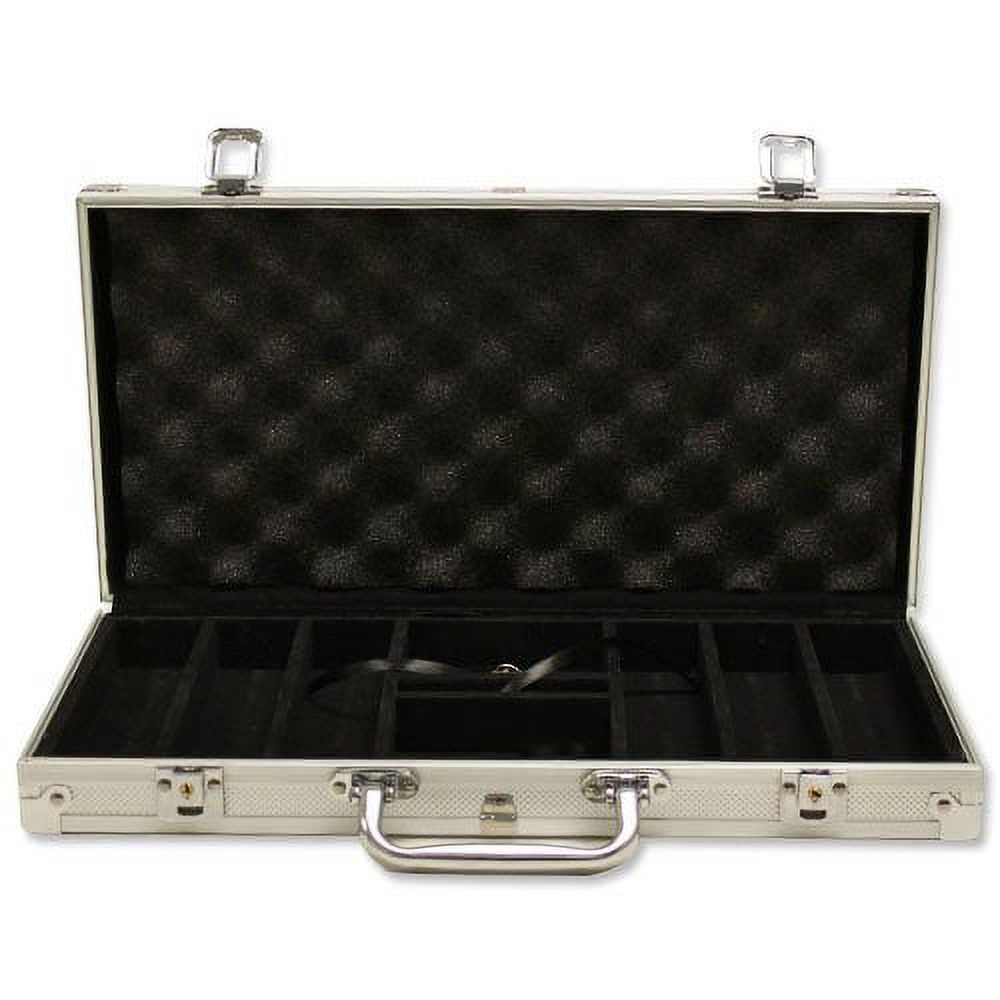 Aluminum Poker Chip Case, Holds 300 Poker Chips