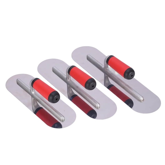 Aluminum Pool Trowel Set Stainless Steel Finishing Trowel Tool for Concrete, Cement, Drywall, Plastering, Masonry Leveling