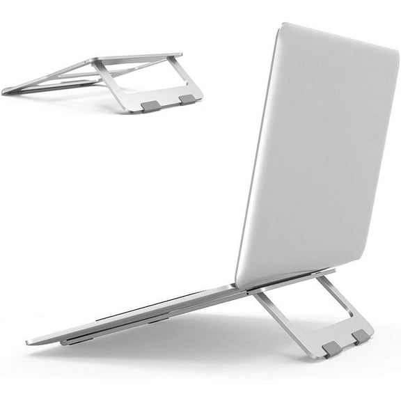 Aluminum Portable Foldable Laptop Stand Desk Table Mobile Phone Support Holder Compatible with iPad MacBook Pro Air Notebook