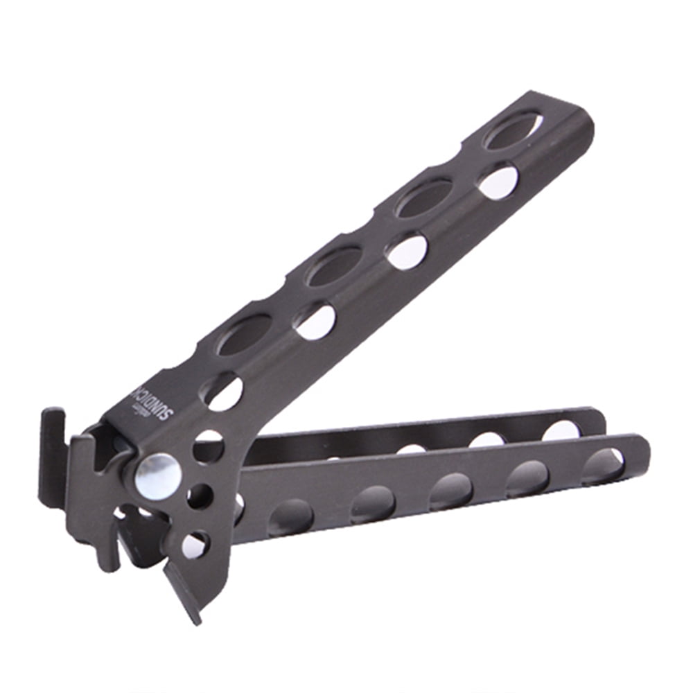 Aluminum Pot Clamp Pan Handler Pot Lifter Cooking Gripper Camping