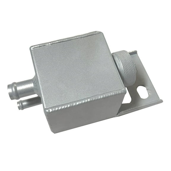 Aluminum Power Steering Reservoir Tank Compatible With For Mini R50 R52 R53 Cooper S With Cap Silver