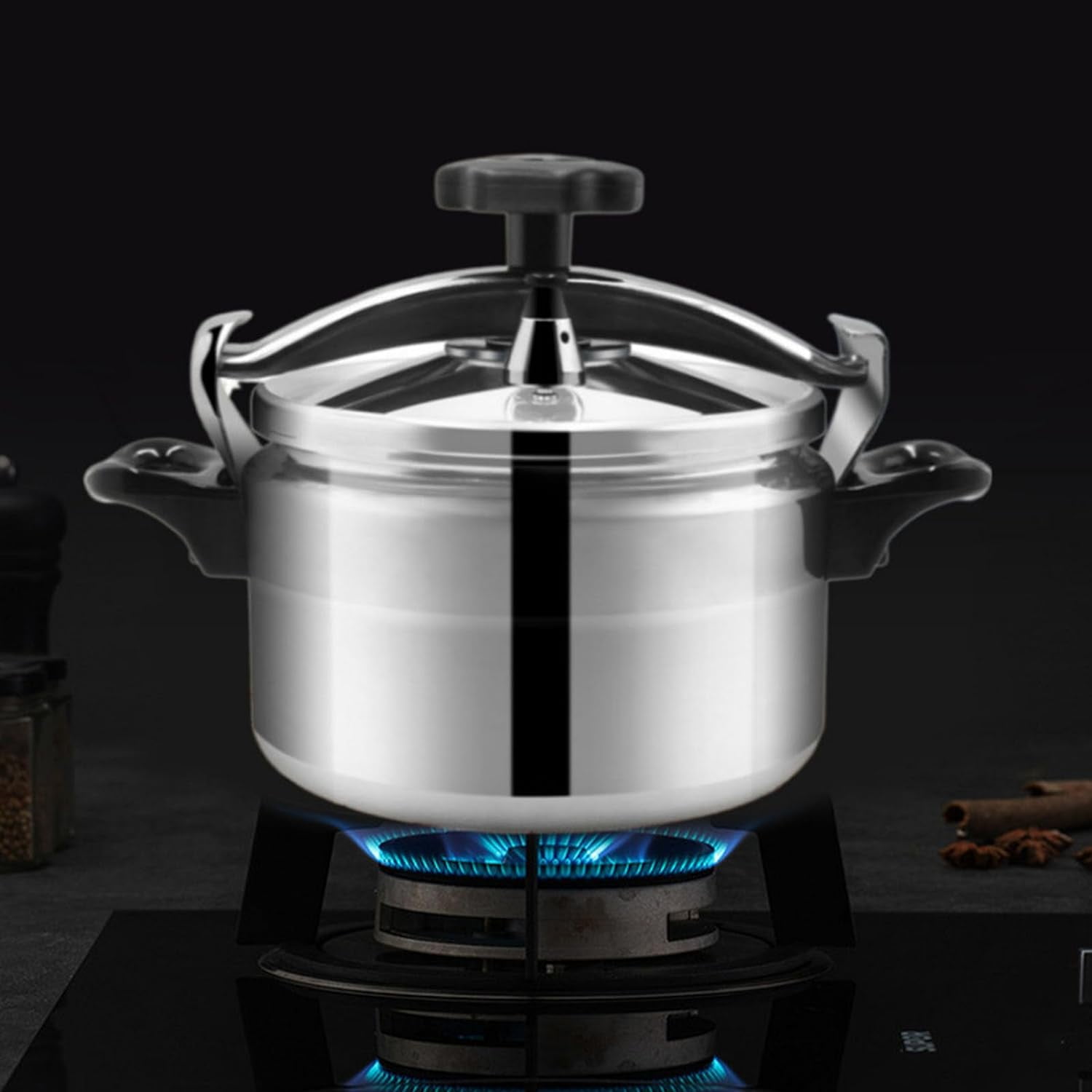 Aluminum Pressure Cooker, 3L/4L/5L ExplosionResistant Pressure Canner