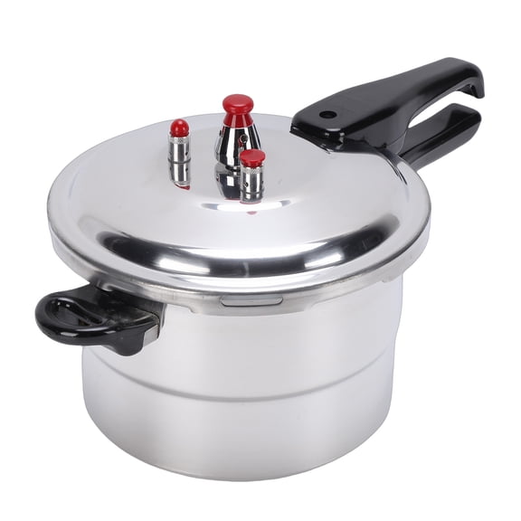 Aluminum Pressure Cooker, 4.5QT Aluminum Pressure Cooker Cooking Various Foods For Gas Stove Induction Cooker