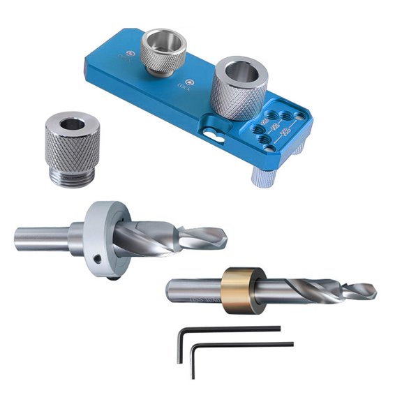 Aluminum Profile Drilling Guide Tool M8/M6 Step Drill Bit For 20/30/40 Series