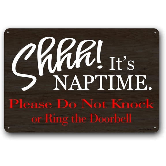 Aluminum Pumping in Progress Sign, Pumping Sign for Work, 8x12 Inch, Please Do Not Disturb Door Sign