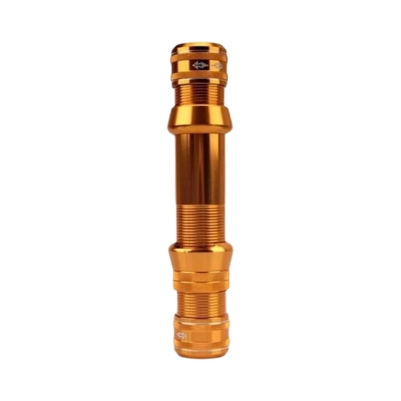 Aluminum Quick-Lock Reel Seat Adapter Fits 12-26mm Rods for Freshwater Saltwater Tackle Size 20 Gold