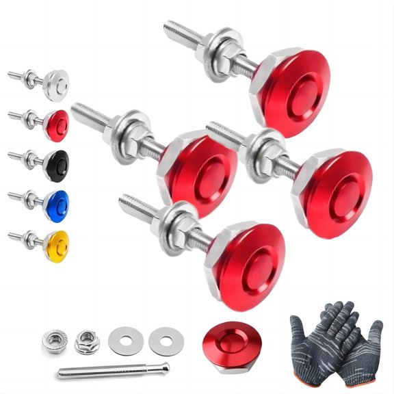 Aluminum Quick Release Fasteners, Quick Release Aluminum Latches, Quick Releases Lock, Touch Heavy-Duty Fasteners, Rust-Proof Flush Mount & Seamless Home DIY Elegance