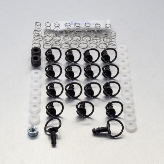 Aluminum Quick Release Stud 17mm D-Ring Pack x17
