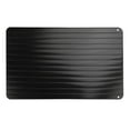 thumbnail image 1 of Aluminum Quick Thawing Plate Fast Defrosting Tray Food Meat Fruit Quick Defrosting Plate Board Defrost Kitchen Gadget - 23x16.5x0.3cm (Black), 1 of 6