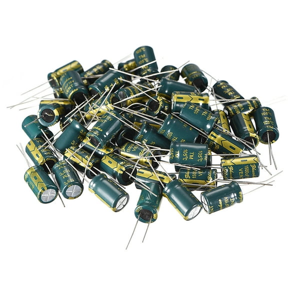 Aluminum Radial Electrolytic Capacitor 1500uF 16V Life 10 x 17mm 60pcs