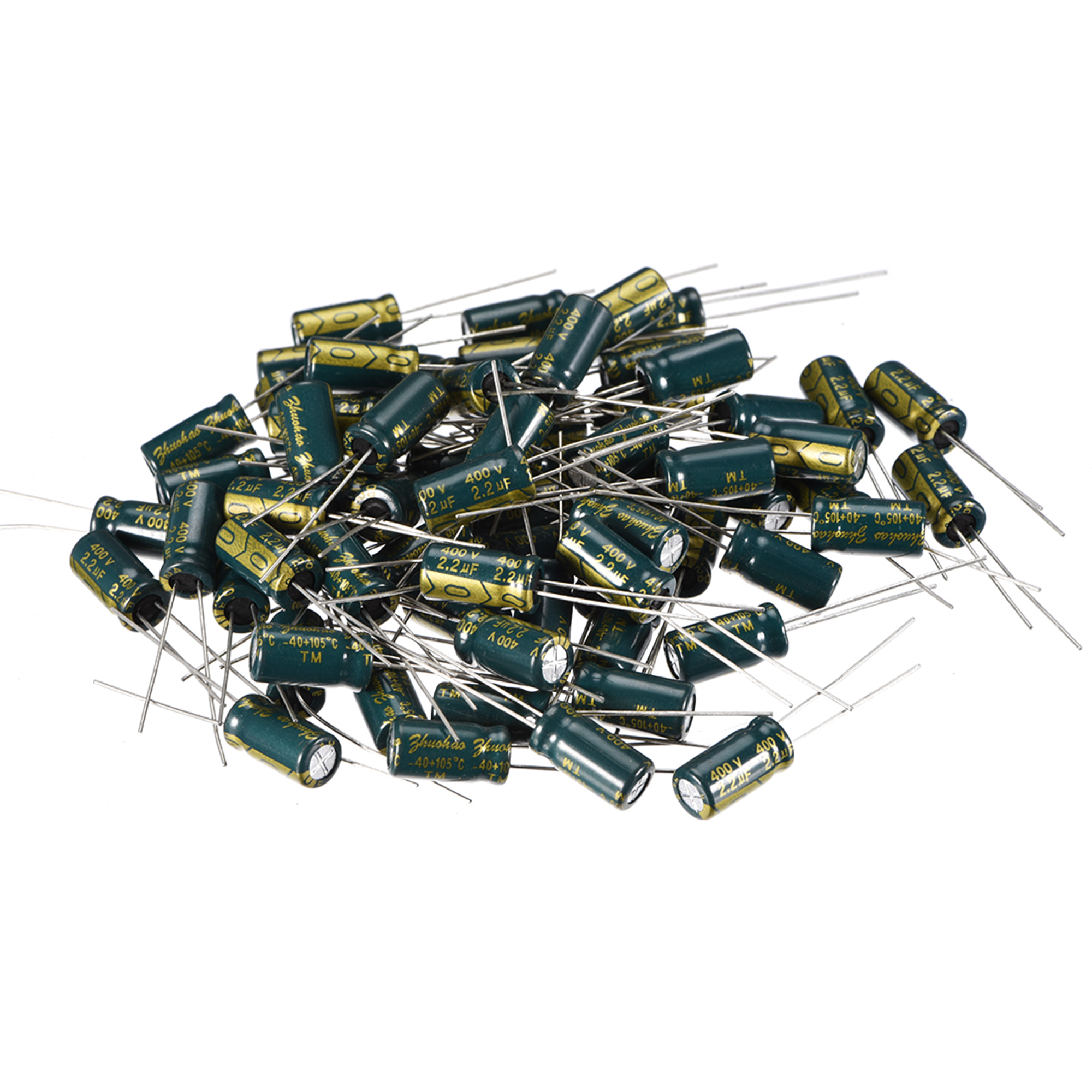 Uxcell 2.2uF 25V Tantalum Capacitors - 10pcs Yellow Radial Electrolytic Capacitors For DIY Electronics - View #11