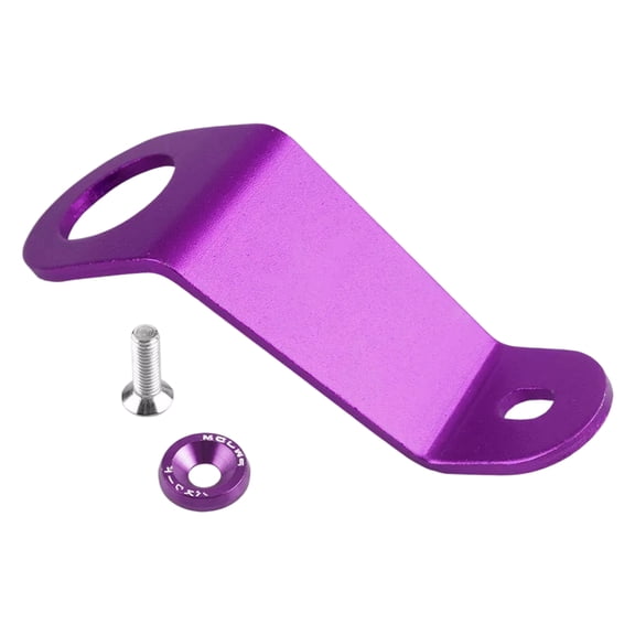 Aluminum Radiator Bracket Improved Cooling Performances Secure Fitment Radiator Support Bracket