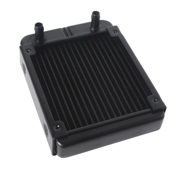 Aluminum Radiator CPU Water Cooling Heat Exchanger with 1/4 inch Thread 18 Tubes