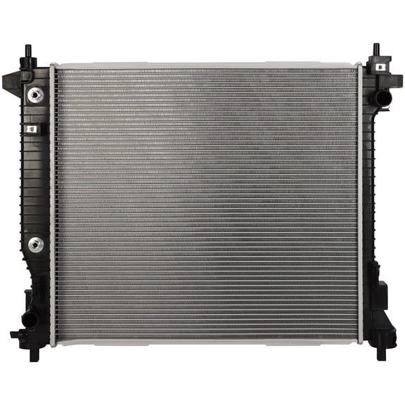 Aluminum Radiator Compatible with 2010-2011 2014-2016 for Cadillac SRX 2011 for Saab 9-4X Engine Radiator replace 13241