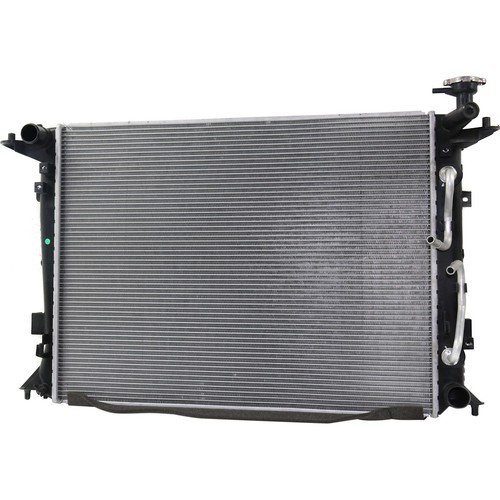 Aluminum Radiator For 2010-2016 Hyundai Genesis Coupe 3.8L 1-Row Core 253102M600