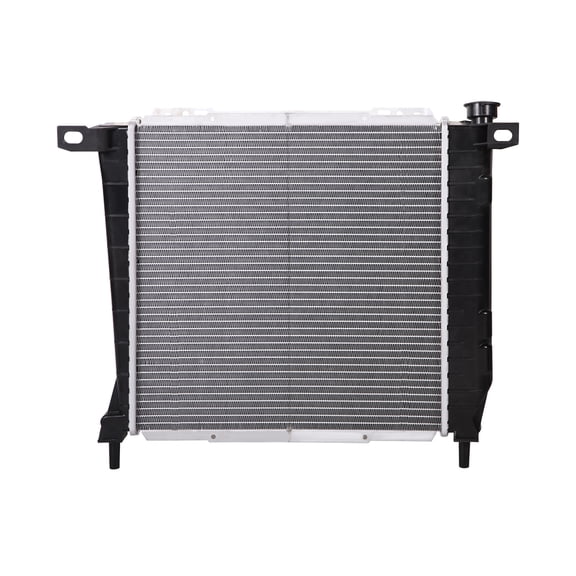 Aluminum Radiator with A/C Condenser - 2 Row Design for Efficient Exchange