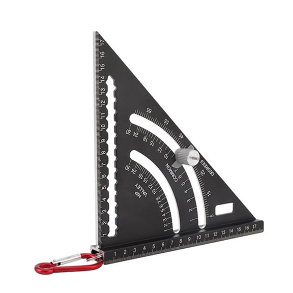 Aluminum Rafter Square Carpenter Square Framing Square 7inch Combination Square