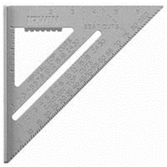 Aluminum Rafter Square