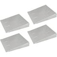 thumbnail image 1 of Speedway Motors Aluminum Scale Ramps Set of 4 for 2.5 Inch Pads, 15 x 15 x 2.5 Inches, Lightweight Braced Design for Accurate Vehicle Weighing, Suspension Bind Relief, 1 of 6