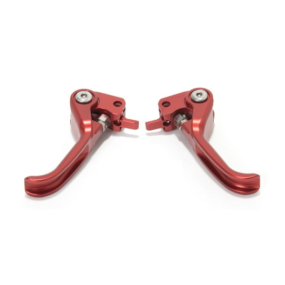 Aluminum Red Brake Lever Set for Shimano Deore XT M8000 Hydraulic
