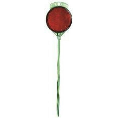 Aluminum Red Driveway Marker 36 In.