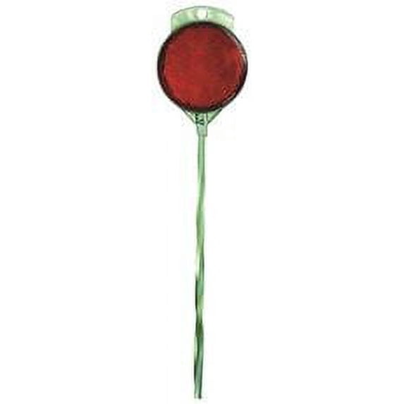Aluminum Red Driveway Marker 36 In.