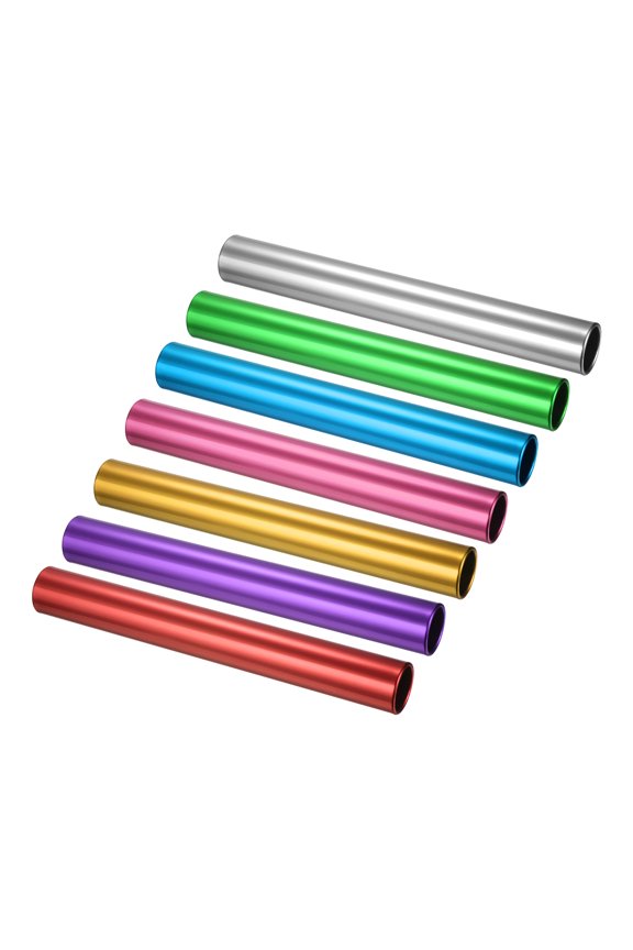 Aluminum Relay Baton, 1 Set Field Track Relay Event Baton for Race Gym Track and Field, Multicolor