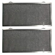 Aluminum Replacement Range Filter - Dimensions 11-7/8 x 18-1/4 x 3/8-2 Pack