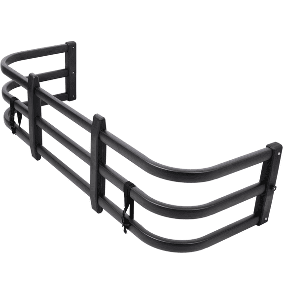 Aluminum Retractable Truck Bed Extender - Adjustable 59.25"-72.25" Length, Black