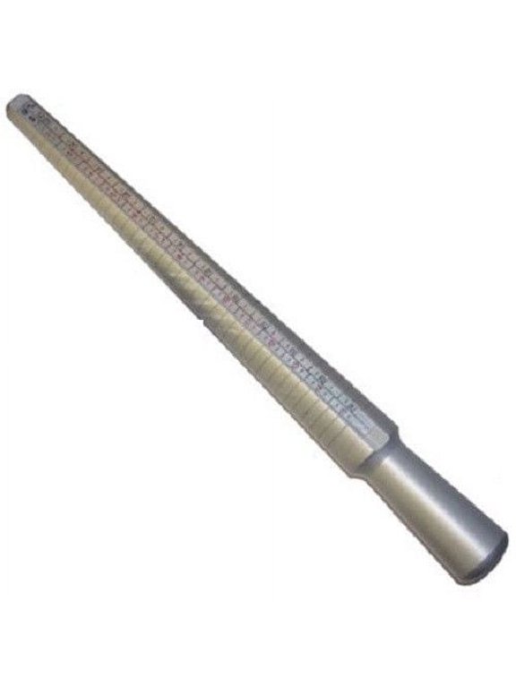 Aluminum Ring Stick Mandrel, Size 10", US Sizes 1-15 Mandrel