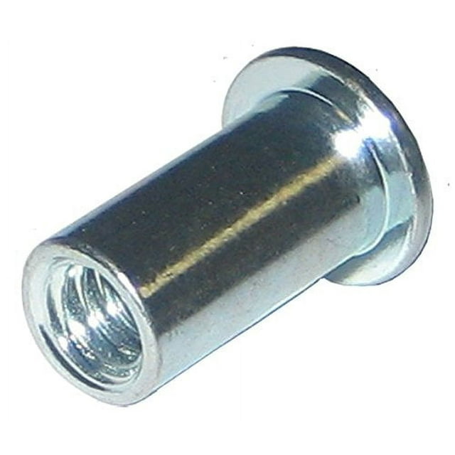 Aluminum RivetNUT Plain Finish 1/4"20 X .080.140 Grip Range (Pack of 25)