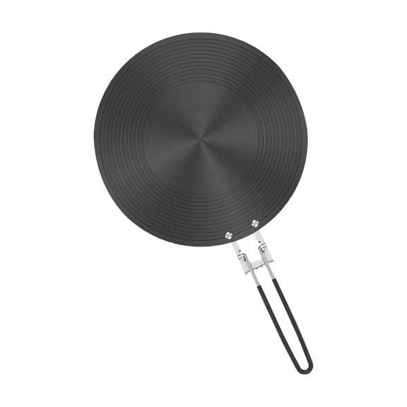 Aluminum Round Heat Diffuser Plate 6mm Thick Round Heat Conduction Plate for Quick Cooking on Stove