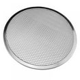 thumbnail image 1 of Aluminum Round Pizza Baking Tray DIY Pizza Screen Baking Pan Metal Net Non-stick Mold For Oven Dishwasher Safe, 1 of 9