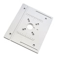 thumbnail image 1 of Aluminum Router Table Insert Plate Trimming Machine Flip Board for Woodworking Benches Router Table Plate B Plate, 1 of 8