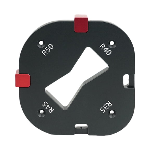 Aluminum Routers Corner Jigs Template for Precise Arcs Cutting 15-R30/R35-R50