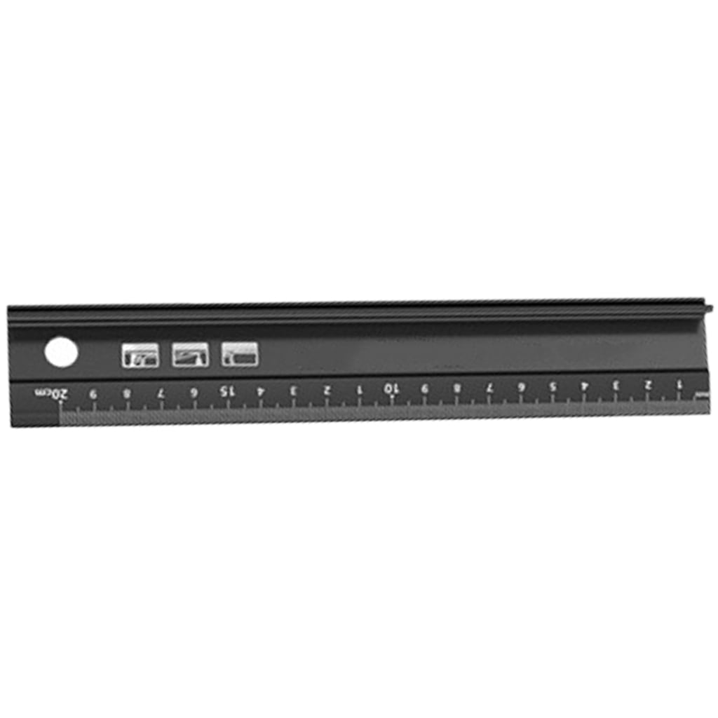 Aluminum Ruler with Integrated Safe Functions Easy to Use Ruler for ...