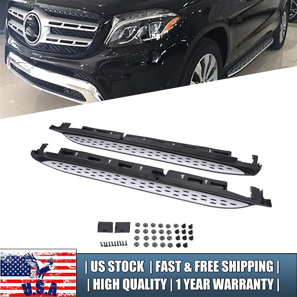 Aluminum Running Board Side Step Bar for 2013-2019 Mercedes-Benz X166 ...