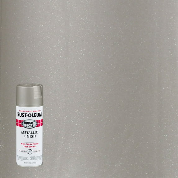 Aluminum, Rust-Oleum Stops Rust Metallic Protective Enamel Spray Paint, 11 oz, 6 Pack