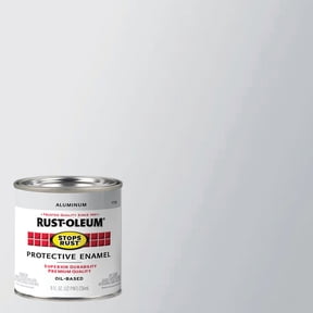 Aluminum, Rust-Oleum Stops Rust Protective Enamel, 8 fl oz