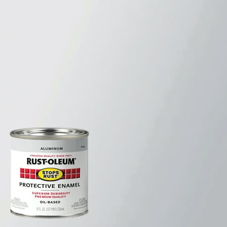Aluminum, Rust-Oleum Stops Rust Protective Enamel, 8 fl oz