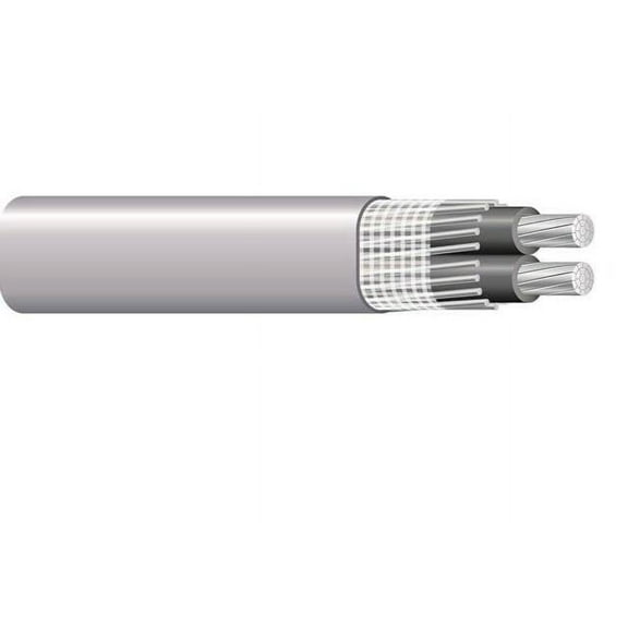 Aluminum SEU Service Entrance Cable with Ground (10FT Cut)