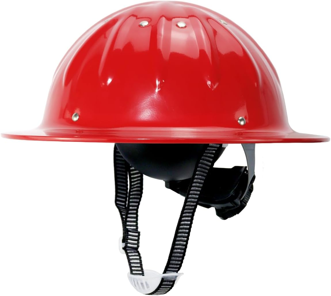 Aluminum Safety Hard Hats Helmet with Ratchet Suspensions Silver Safety