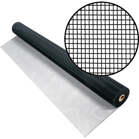 ADFORS Aluminum Screen Cloth - Durable - 1 Pack, Black