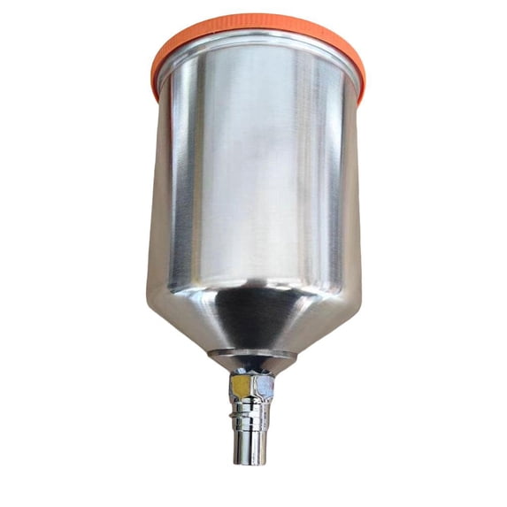 Aluminum Sealed Spray Gun Cup Pot for Car Painting, Allowing One - Time Filling and Preventing Paint Splashing