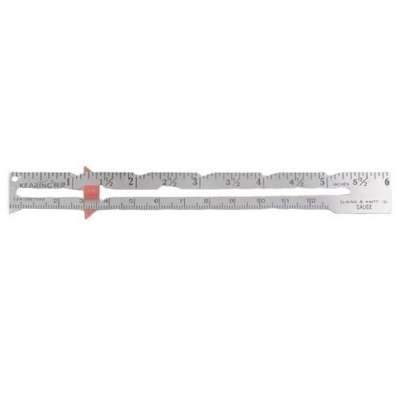 Aluminum Sewing With Sliding Measuring Ruler Quilting Accessory 15cm/5.9in