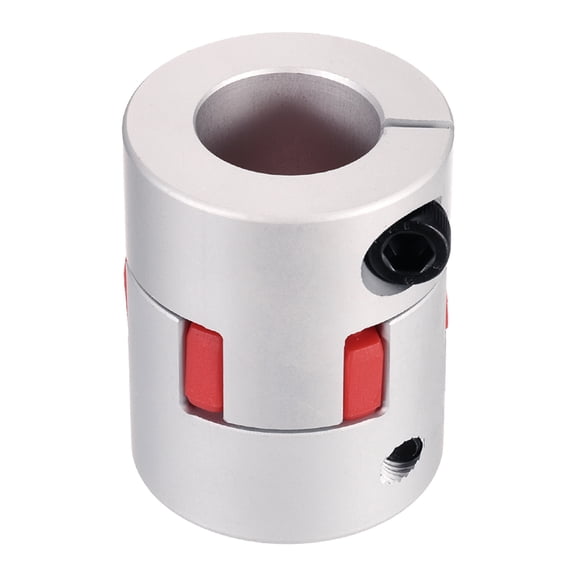 Aluminum Shaft Coupling 20mm to 21mm Coupling L50mm x D40mm Coupler Jaw Joint Connector