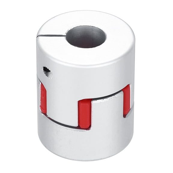 Aluminum Shaft Coupling 5mm to 10mm Coupler L30mm x D25mm Connector