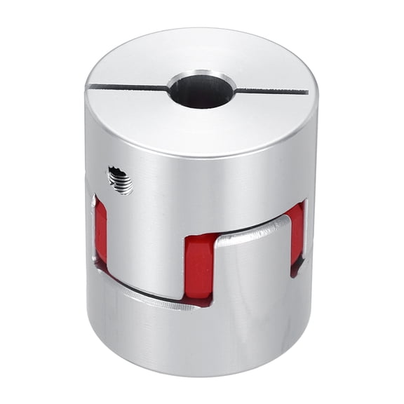 Aluminum Shaft Coupling 5mm to 8mm Coupler L35mm x D30mm Connector