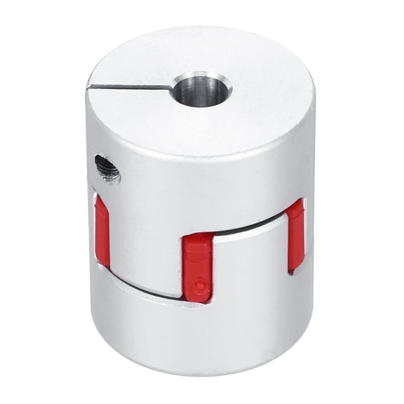 Aluminum Shaft Coupling 6mm to 10mm Coupler L30mm x D25mm Connector