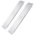 thumbnail image 1 of Aluminum Shed Ramps 2PC 4FT 880 Lbs Capacity Outdoor Loading for Shed Curb Steps Stairs - Versatile Aluminum Ramp Set for Golf Carts, Bicycles, Motorcycles, Lawn Mowers, 47.2" Length, 1 of 7